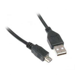 Фото Дата кабель USB 2.0 AM to Mini 5P 1.8m Maxxter (U-AM5P-6)