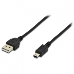 Фото Дата кабель USB 2.0 AM to Mini 5P 1.8m DIGITUS (AK-300130-018-S)
