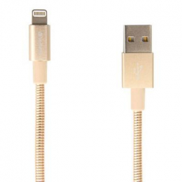 Фото Дата кабель USB 2.0 AM to Lightning 1.0m gold Verbatim (48861)