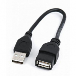 Фото Дата кабель USB 2.0 AM/AF 0.15m Cablexpert (CCP-USB2-AMAF-0.15M)