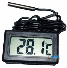 Фото Цифровой LCD термометр (черный)
