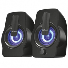 Фото Акустическая система Trust Gemi RGB black USB (22948)