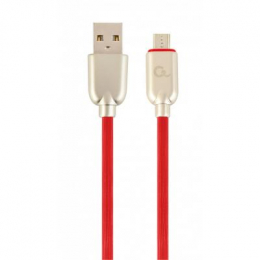 Фото Дата кабель USB 2.0 Micro 5P to AM Cablexpert (CC-USB2R-AMmBM-1M-R)
