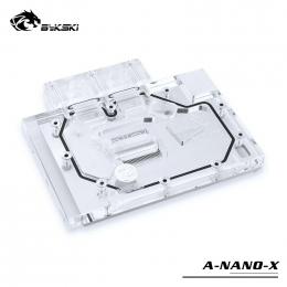 Фото Водоблок от Bykski для видеокарты AMD RADEON R9 Nano (RGB 12V)