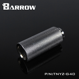 Фото Прямой адаптер 40мм G1/4  Barrow (TNYZ-G40), серебристый