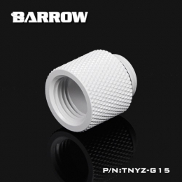 Фото Прямой адаптер 15мм G1/4 Barrow (TNYZ-G15) белый