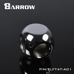 Фото Разветвитель 4 входа G1/4 металлический хром Barrow (TLFT4T-A01)