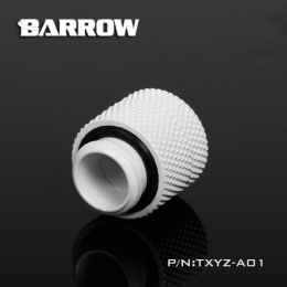 Фото Адаптер прямой Barrow G1/4 поворотный 15 мм (TXYZ-A01) белый