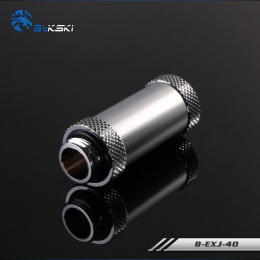 Фото Фитинг удлинитель Bykski B-EXJ-40 G1/4 папа-мама 40мм, серебряный