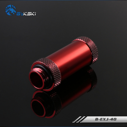 Фото Фитинг удлинитель Bykski B-EXJ-40 G1/4 папа-мама 40мм, красный