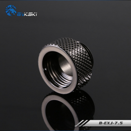 Фото Фитинг удлинитель Bykski B-EXJ-7.5 G1/4 папа-мама 7.5мм, хром