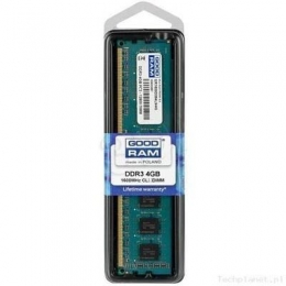 Фото Модуль памяти для компьютера DDR3 4GB 1600 MHz GOODRAM (GR1600D364L11S/4G)