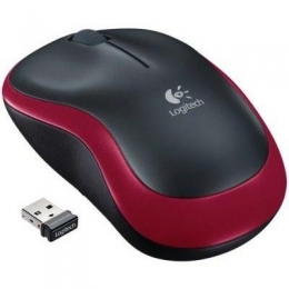 Фото Мышка Logitech M185 red (910-002240)