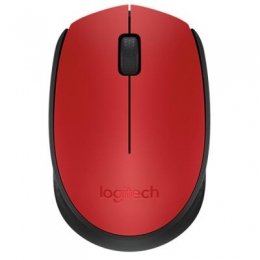 Фото Мышка Logitech M171 Red (910-004641)