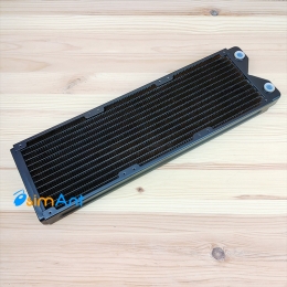 Фото Медный радиатор от Bykski 360мм - черный (EV-RD360-CU)