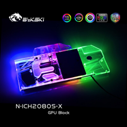 Фото Водоблок от Bykski для видеокартINNO3D RTX 2080 SUPER, N-ICH2080S-X