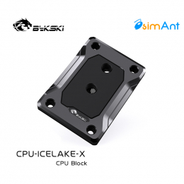 Фото Водоблок от Bykski на процессоры Intel LGA4189\ICELAKE (CPU-ICELAKE-X)