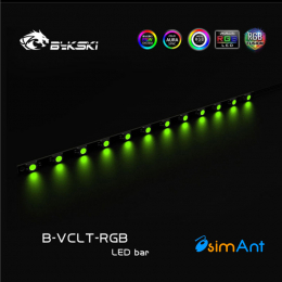 Фото RGB лента для подсветки от Bykski на 12 диодов, 200мм,12v