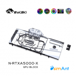 Фото Водоблок от Bykski для видеокарты  Leadtek RTX A5000 (N-RTXA5000-X)