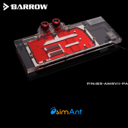 Фото Водоблок  на видеокарты AMD Founder Edition Radeon VII  от Barrow (BS-AMRVII-PA)