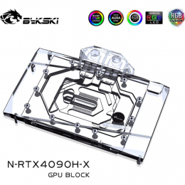 Фото Водоблок от Bykski для видеокарт NVIDIA RTX 4090 AIC (N-RTX4090H-X)