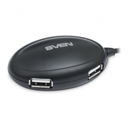 Фото USB HUB HB-401 черный SVEN