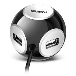 Фото USB HUB HB-444 черный SVEN