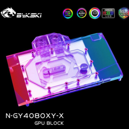 Фото Водоблок от Bykski для видеокарт GALAXY RTX 4080 BOOMSTAR  (N-GY4080XY-X)