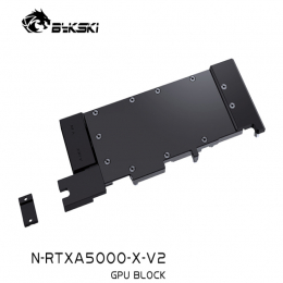 Фото Цельнометаллический водоблок от Bykski для видеокарты  Leadtek RTX A5000 (N-RTXA5000-X-V2)