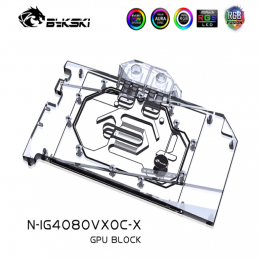 Фото Водоблок от Bykski для видеокарт iGame RTX 4080 Vulcan OC (N-IG4080VXOC-X)