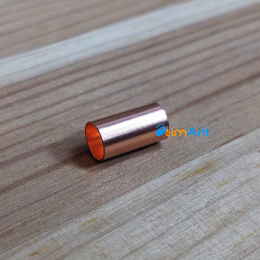 Фото Гильза кабельная медная  шириной 6 мм и длиной 12 мм