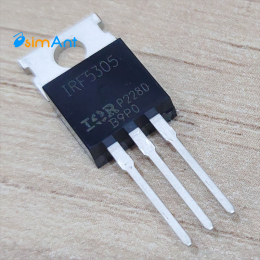 Фото IRF5305 MOSFET транзистор P канальный 31A 55V TO220