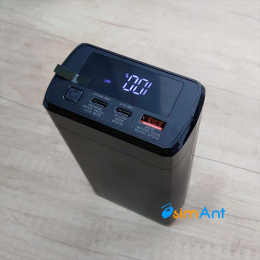 Фото Мощный повер банк для ноутбука (power bank) 40000 mAh PD 65w