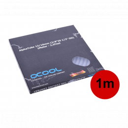 Фото Шланг Alphacool ПВХ 13/10, прозрачный, 1 метр