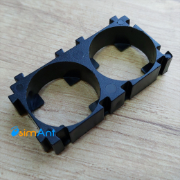 Фото Держатель для двух аккумуляторов 18650