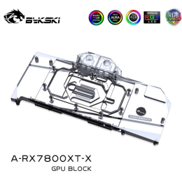 Фото Водоблок от Bykski для видеокарт AMD Radeon RX7800XT Reference Edition (A-RX7800XT-X)