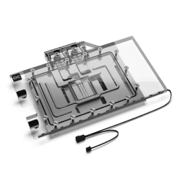 Фото Водоблок Alphacool Geforce RTX 4070 TI ROG Strix c бэкплейтом
