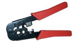Фото Инструмент для обжимки RJ-45,12,11; 8C8P, 6PxC, 4PxC(для тел.трубки)