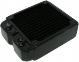 Фото Медный радиатор водяного охлаждения airplex XT 120 G1/4