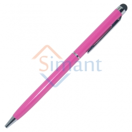 Фото Ручка-стилус для сенсорных ёмкостных экранов (розовый)