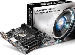 Фото Материнская плата ASRock B85M PRO4 (s1150, Intel B85, PCI-Ex16)