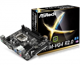 Фото Материнская плата ASRock H81M-VG4 R2.0 (s1150, H81, PCIe x16)