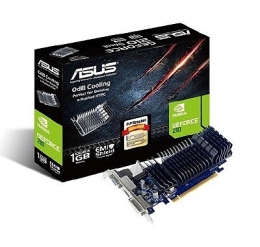 Фото Видеокарта ASUS GeForce GT210 1GB DDR3 Silent low profile (210-SL-1GD3-BRK)