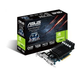 Фото Видеокарта ASUS GeForce GT730 1GB DDR3 Silent loe (GT730-SL-1GD3-BRK)