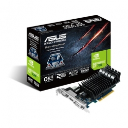Фото Видеокарта ASUS GeForce GT730 2GB DDR3 Silent low profile (GT730-SL-2GD3-BRK)