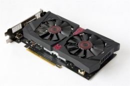 Фото Видеокарта ASUS GeForce GTX950 2GB DDR5 DirectCUII STRIX (STRIX-GTX950-DC2-2GD5-G)