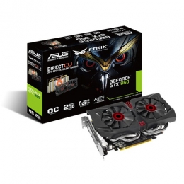 Фото Видеокарта ASUS GeForce GTX960 2GB DDR5 DirectCU II Overclocked STRIX (STRIX-GTX960-DC2OC-2GD5)