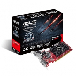 Фото Графическая карта ASUS Radeon R7 240 4GB DDR3 Overclocked (R7240-OC-4GD3-L)