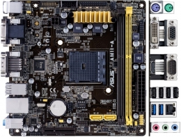 Фото Системная плата Asus AM1I-A (sAM1, APUs, PCIe 2.0 x4)