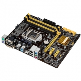 Фото Материнская плата ASUS B85M-C/C/Bulk (s1150, B85, 4xDDR3)